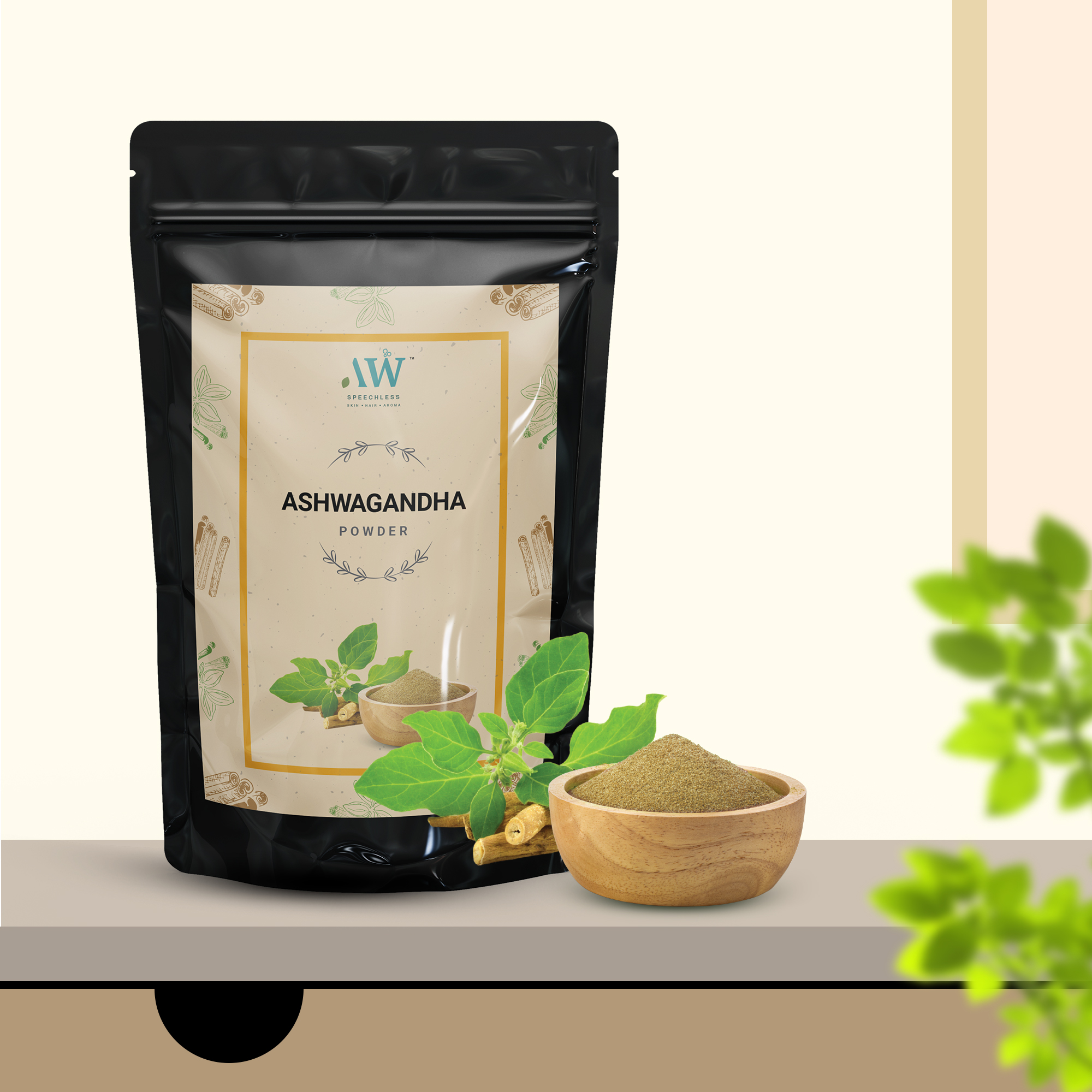 ASHWAGANDHA POWDER COLOURED BG